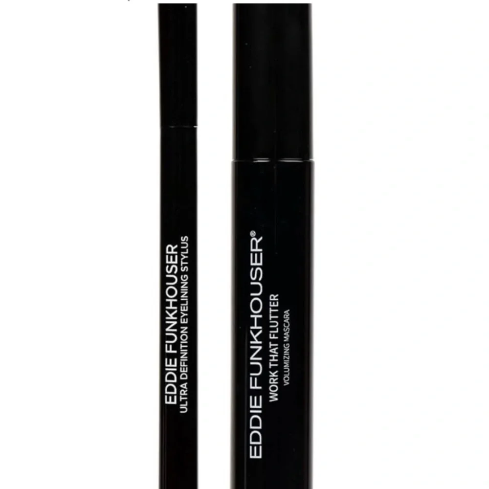 Eddie FunkHouser Eye Duo Volumizing Mascara and Eye Lining Stylus New in Package